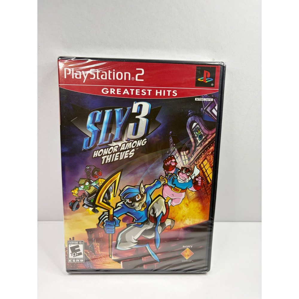 Sly 3 Honor Among Thieves Sony PlayStation 2 PS2 Greatest Hits New Sealed